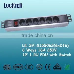 PDU German 6 Ways With Switch thumbnail-1