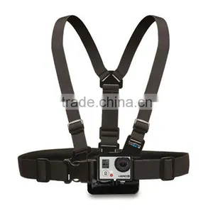 A Model: Chest Body Strap For GoPro Hero 3+/3/2/1, Without 3-way Adjustment Base, Shape the Same as Original One GP26 thumbnail-1
