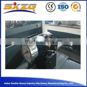 QC12Y/K 12*5000 Metal Cutting Machine, Hydraulic Shearing Machine Rates thumbnail-6