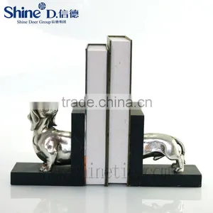 Polyresin Gift Dog Bookends Modern Animal Bookend for Business Gifts Home Decor thumbnail-4