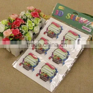 3D Named Sticker Embossing Sticker thumbnail-1