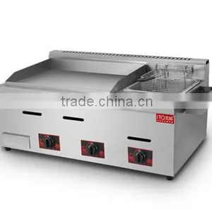 CI-760 Commercial Gas Griddle With Fryer thumbnail-1