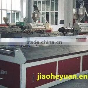 PVC/PE Wood Plastic Profile Production Line thumbnail-2
