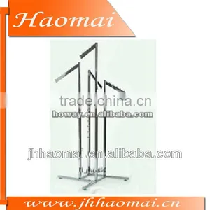 High Polish Chromed Garment Hanging Rack,garment Racks Retail,heavy Duty Garment Rack,garment Display Stand thumbnail-1