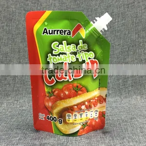 Resealable Plastic Liquid Spout Bag thumbnail-1