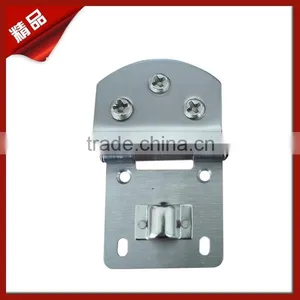 HJ-064 New Design 10cm Semicircle Single Hinge Glass Cabinet Hinge Made in China Display Cabinet Hinge thumbnail-1