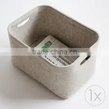 New Design Felt Storage Baskets Gray Wool Felt Basket thumbnail-1