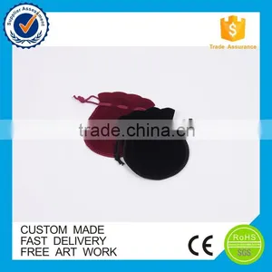 Stylish Custom Velvet Drawstring Pouch Bag thumbnail-3
