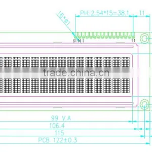 1602 Hot Selling 16x2 Big Character Lcd thumbnail-4