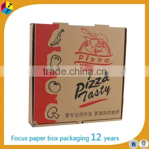 Custom Printed Logo Rectangular Pizza Box thumbnail-3