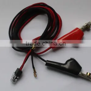Nylon Cables With Bed of Nails Clip and Rj45/4.0 Banana Connector thumbnail-2