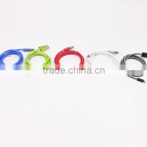 Braided USB 2.0 Data Cable, 1m USB-micro Usb Charger Cable, 2016 High Quality Hot Sale USB Cable thumbnail-2