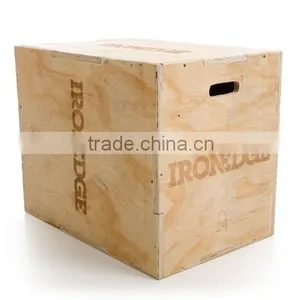 Gym Equipment Plyo Jump Wooden Boxes/Plyometric Boxes In Fitness thumbnail-1