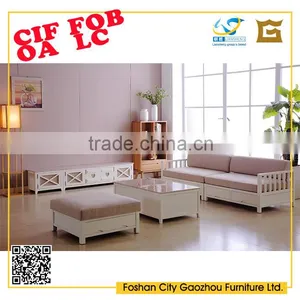 2016 New Modern Design White Marble Coffee Table With Four Drawers in Promotion thumbnail-1