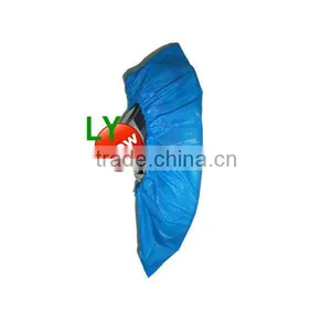 Disposable Cleanroom PE CPE Shoe Covers thumbnail-1