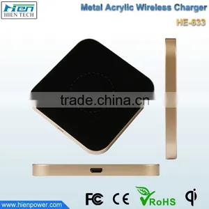 High Quality CE Approved WPC QC2.0 10W Fast Charging qi Wireless Charger Transmitter Power thumbnail-4