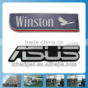 Metal Sign Like Sticker Labels for Company Name thumbnail-1