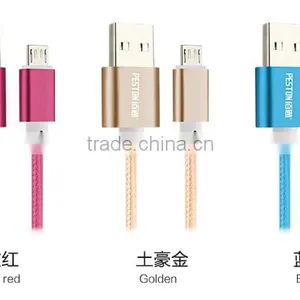 Aluminum Alloy Micro USB Data Cable Wholesale for Iphone USB 2.0 Cable thumbnail-5