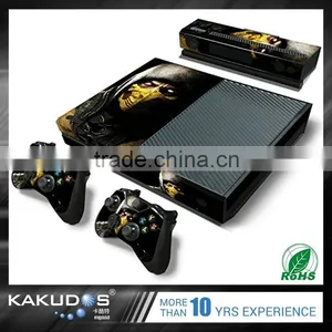 Console and 2 Controllers Skin Sticker for Xbox One Vinyl thumbnail-1