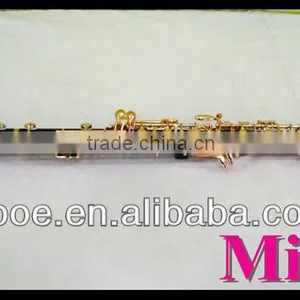 Woodwind Instrument Semi Automatic Oboe Wtih Golden Plated Keys thumbnail-1