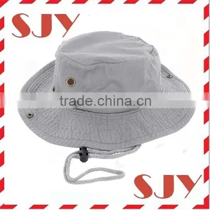 Mens Summer String Safari Hat Cap Wholesale Bucket Hat thumbnail-3