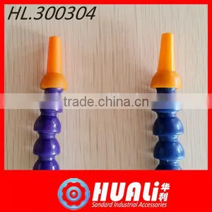 1/2" Thread Round Nozzle Flex Plastic Water Oil Coolant Pipe thumbnail-1