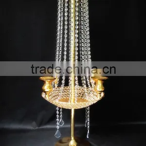 Table Centerpiece Wedding Candleabra Centerpiece, Wholesale Tall Candelabra Wedding thumbnail-1