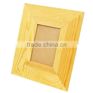 Factory Sale FSC&SA8000&BSCI Unfinished Wooden Photo Frames for Decoration thumbnail-1