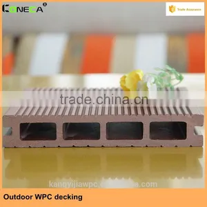 European Style Wood-Plastic Composite Flooring Technics and uv Resistant Wpc Decking thumbnail-2