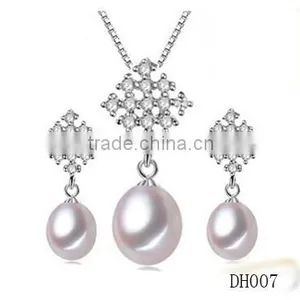 Wholesale Irregularity Cheap Pearl Jewelry Set thumbnail-3