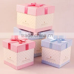 OEM Design Style for Square Paper Gift Packaging Box thumbnail-1