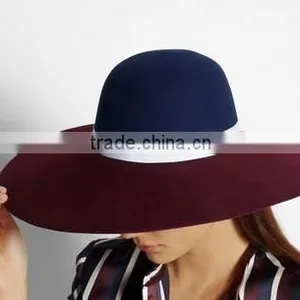 Wool Felt Fedora Hat,100% Australia Wool Felt Fedora Cap thumbnail-2
