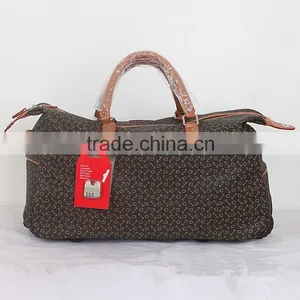 New Designer Travel Trolley Luggage Bag Leaves King Trolley Travel Bag for Sale thumbnail-1