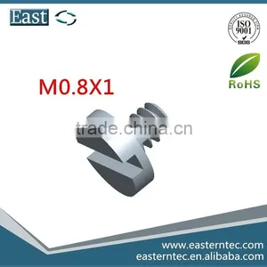 Stainless Steel Slotted Cheese Head Micro Fastener M8x1 Screw thumbnail-1