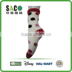 Colorful Dots Pattern Fluffy Socks thumbnail-6
