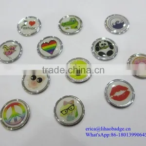 Custom Logo Metal Colorful Soft-enemal/printing Badge Pins /lapel Pins With Epoxy thumbnail-4
