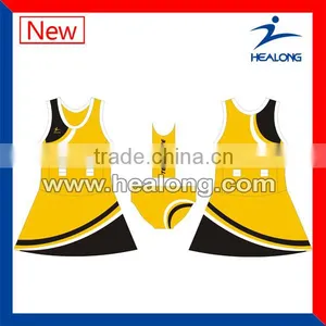 Comfortable Design Netball Uniforms Netball Dresses Netball Jersey thumbnail-1