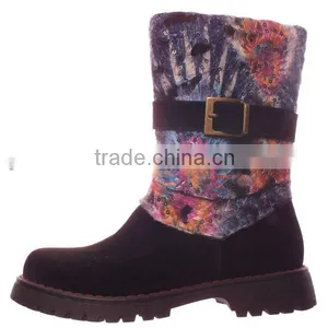 Cheap Boots for Girls With Strap and Buckle Decoration in Guangzhou thumbnail-1