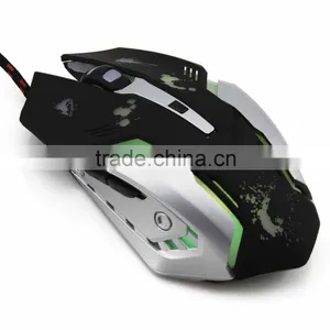 666 pc Mouse Gaming Man Play Game Mouse 2.4g thumbnail-6