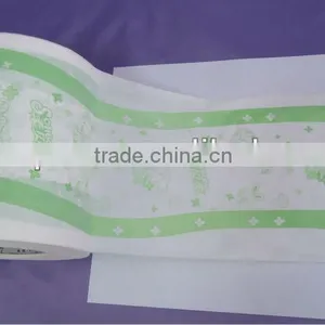 Diaper and Sanitary Back Film With Nonwoven thumbnail-1