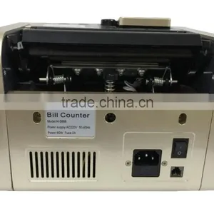 Bill Counter Money Counting Machine Money Detector With UV MG IR MT thumbnail-2