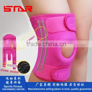 FDA Approved China Popular Adjustable Black Neoprene Hinged Knee Support thumbnail-1