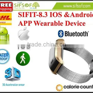 SIFIT-8.3 IOS and Android APP Wearable Device. Fitness Wristband Pedometer. IOS and Android APP Wearable Device thumbnail-1