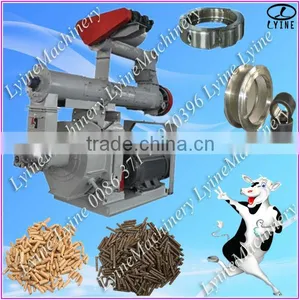 Stainless Steel Ring Die Rice Husk Pelleting Machine thumbnail-1