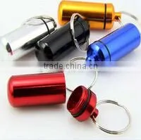 Wholesale NOS Bottle Keychain/Creative New Blue NOS Mini Nitrous Oxide Bottle Keyring Key Chain Ring Nos Key Chain thumbnail-1