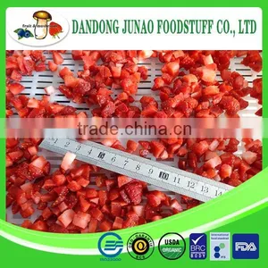 Wholesale Frozen Fresh IQF Strawberry Dices thumbnail-1