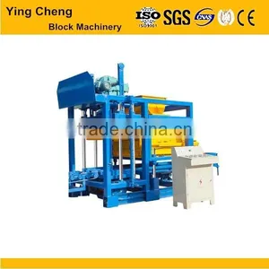 Automatic QT4-25 Cinder Paving Concrete Block Making Machine thumbnail-1