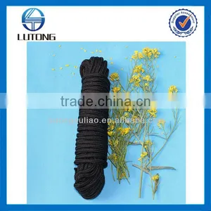 Black Nylon Braided Rope thumbnail-1
