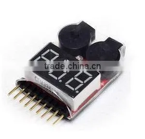 Low Voltage Buzzer Alarm With 1-8S Lipo Battery for RC FPV Drone Quadcopter thumbnail-1