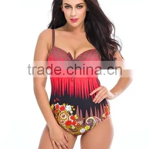 2016 Wholesale Sexy Women Swimsuit One Piece Plus Size Bikini thumbnail-1